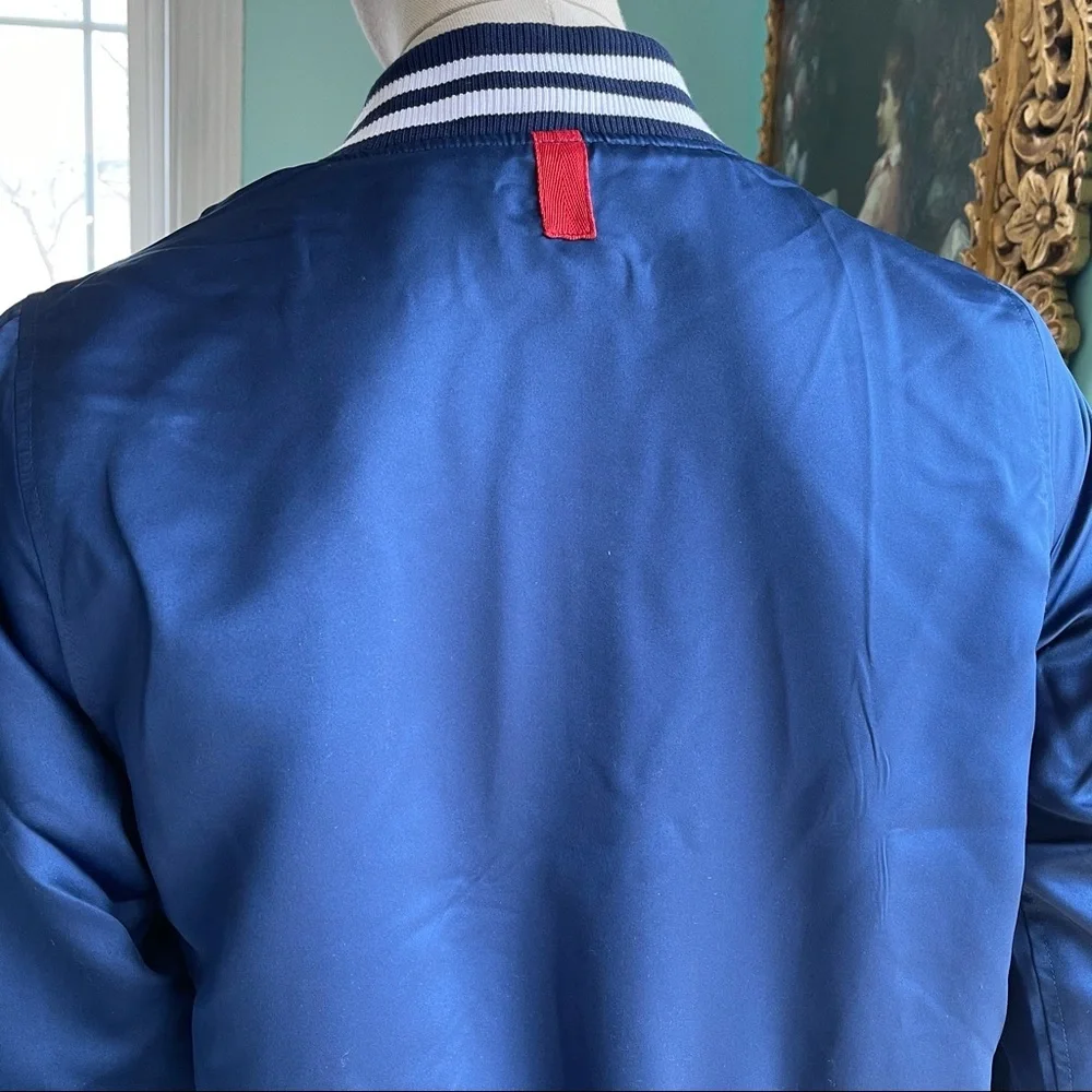 Del Toro, New, Men, Satin Bomber Reversible Jacket